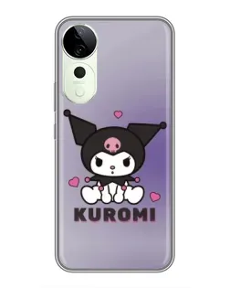 Чохол для Huawei Honor Play 70 Plus з картинкою «Kuromi — фіолетовий арт» Чохол для Huawei Honor Play 70 Plus з картинкою «Kuromi — фіолетовий арт»