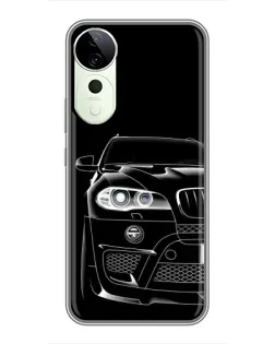 Чехол для Huawei Honor Play 70 Plus с картинкой «Темный силуэт BMW» Чехол для Huawei Honor Play 70 Plus с картинкой «Темный силуэт BMW»