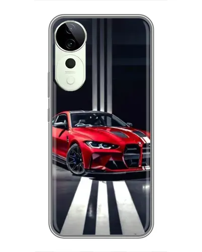 Чехол для Huawei Honor Play 70 Plus с картинкой «Красная BMW на дороге» Чехол для Huawei Honor Play 70 Plus с картинкой «Красная BMW на дороге»