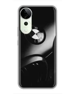 Чехол для Huawei Honor Play 70 Plus с картинкой «Эмблема BMW — макро» Чехол для Huawei Honor Play 70 Plus с картинкой «Эмблема BMW — макро»