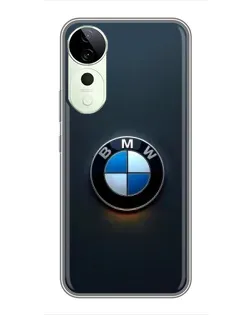 Чехол для Huawei Honor Play 70 Plus с картинкой «Логотип BMW — минимализм» Чехол для Huawei Honor Play 70 Plus с картинкой «Логотип BMW — минимализм»