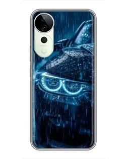 Чехол для Huawei Honor Play 70 Plus с картинкой «BMW под дождем» Чехол для Huawei Honor Play 70 Plus с картинкой «BMW под дождем»