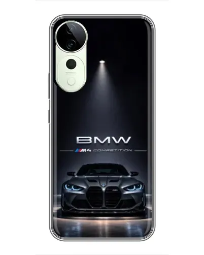 Чехол для Huawei Honor Play 70 Plus с картинкой «BMW сквозь ночной город» Чехол для Huawei Honor Play 70 Plus с картинкой «BMW сквозь ночной город»