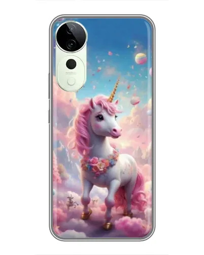 Чехол для Huawei Honor Play 70 Plus с картинкой «Единорог среди облаков» Чехол для Huawei Honor Play 70 Plus с картинкой «Единорог среди облаков»