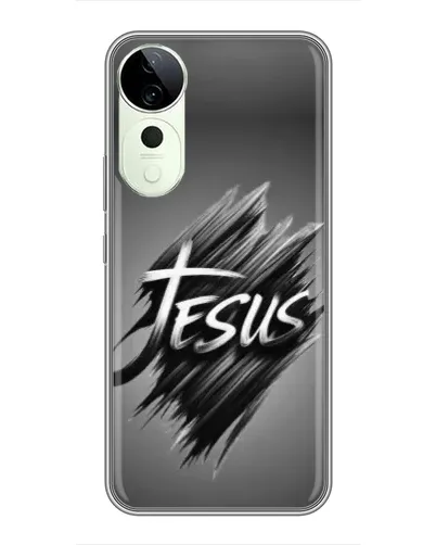 Чехол для Huawei Honor Play 70 Plus с картинкой «Надпись Jesus Graffiti»