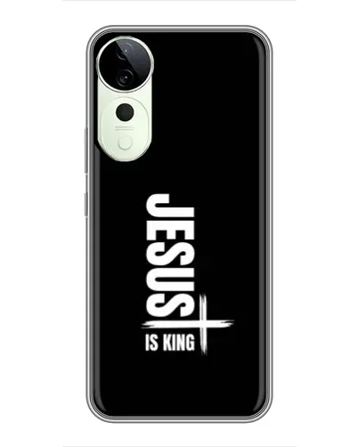 Чехол для Huawei Honor Play 70 Plus с картинкой «Вертикаль веры Jesus»
