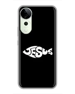 Чохол для Huawei Honor Play 70 Plus з картинкою «Риба Jesus» Чохол для Huawei Honor Play 70 Plus з картинкою «Риба Jesus»
