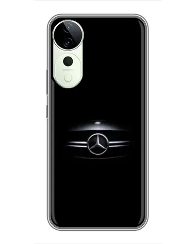 Чохол для Huawei Honor Play 70 Plus з картинкою «Mercedes — абстрактні лінії»