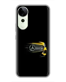 Чохол для Huawei Honor Play 70 Plus з картинкою «Mercedes — ретро стиль»