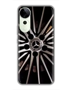 Чохол для Huawei Honor Play 70 Plus з картинкою «Диск Mercedes»