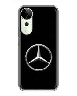 Чохол для Huawei Honor Play 70 Plus з картинкою «Mercedes класичний лого»