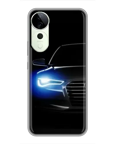 Чохол для Huawei Honor Play 70 Plus з картинкою «Неоновий погляд Audi»