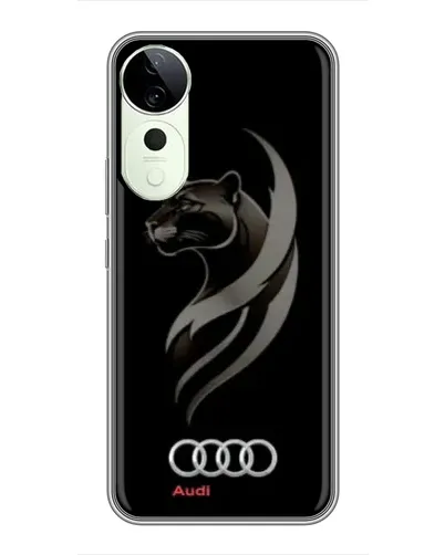 Чохол для Huawei Honor Play 70 Plus з картинкою «Графіка — пантера та Audi»