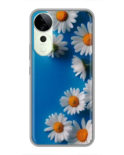 Чехол для Huawei Honor Play 70 Plus с картинкой «Белоснежные маргаритки»