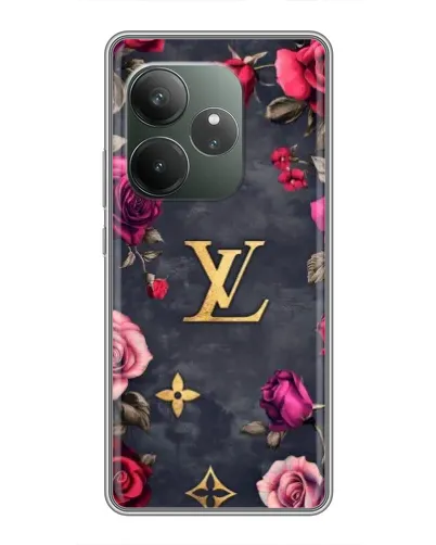 Чехол для Huawei Honor X5c Plus с картинкой «Цветочный Louis Vuitton» Чехол для Huawei Honor X5c Plus с картинкой «Цветочный Louis Vuitton»