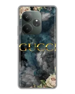 Чехол для Huawei Honor X5c Plus с картинкой «Абстрактные цветы Gucci» Чехол для Huawei Honor X5c Plus с картинкой «Абстрактные цветы Gucci»