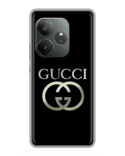 Чехол для Huawei Honor X5c Plus с картинкой «Gucci — золото на черном» Чехол для Huawei Honor X5c Plus с картинкой «Gucci — золото на черном»