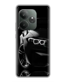 Чехол для Huawei Honor X5c Plus с картинкой «Черная BMW — профиль» Чехол для Huawei Honor X5c Plus с картинкой «Черная BMW — профиль»
