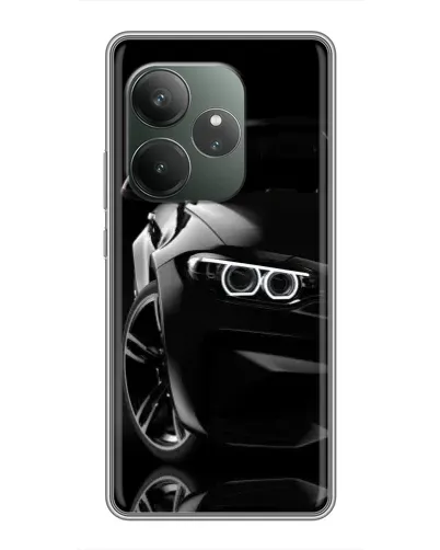 Чехол для Huawei Honor X5c Plus с картинкой «Черная BMW — профиль» Чехол для Huawei Honor X5c Plus с картинкой «Черная BMW — профиль»