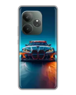 Чехол для Huawei Honor X5c Plus с картинкой «BMW — огни неона» Чехол для Huawei Honor X5c Plus с картинкой «BMW — огни неона»