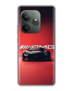 Чехол для Huawei Honor X5c Plus с картинкой «Mercedes AMG — красная линия»