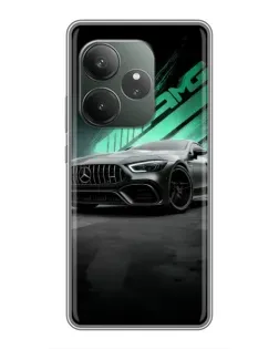Чехол для Huawei Honor X5c Plus с картинкой «Темный Mercedes AMG»