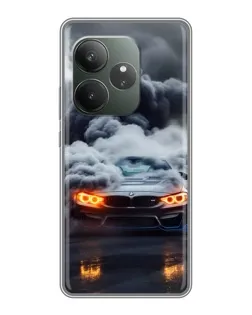 Чехол для Huawei Honor X5d Plus с картинкой «BMW в дыму»