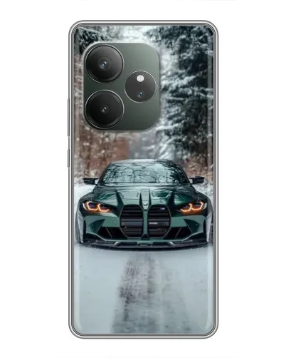 Чехол для Huawei Honor X5d Plus с картинкой «BMW в зимнем лесу» Чехол для Huawei Honor X5d Plus с картинкой «BMW в зимнем лесу»
