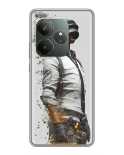 Чехол для Huawei Honor X5d Plus с картинкой «PUBG — боец в пыли»