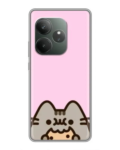 Чехол для Huawei Honor X5d Plus с картинкой «Pusheen и печенье»