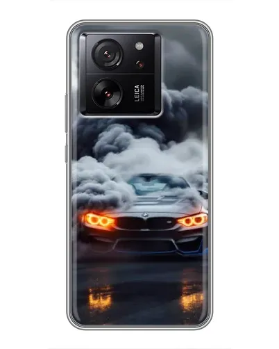 Чехол для Huawei Honor X5d с картинкой «BMW в дыму»