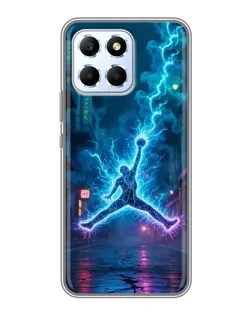 Чехол для Huawei Honor X6 с картинкой «Jordan Gold Jumpman»