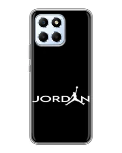 Чехол для Huawei Honor X6 с картинкой «Jordan White Logo»