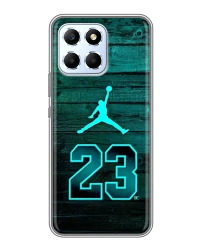 Чехол для Huawei Honor X6 с картинкой «Jordan Cyan 23» Чехол для Huawei Honor X6 с картинкой «Jordan Cyan 23»
