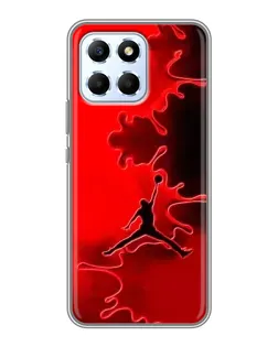 Чехол для Huawei Honor X6 с картинкой «Jordan Red Smoke»