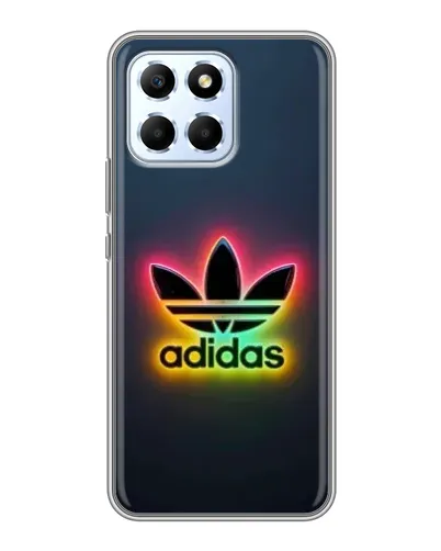 Чехол для Huawei Honor X6 с картинкой «Неоновый Adidas»