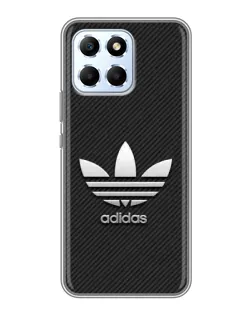 Чехол для Huawei Honor X6 с картинкой «Adidas Карбоновая текстура»