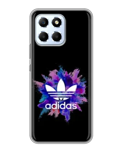 Чехол для Huawei Honor X6 с картинкой «Взрыв красок Adidas»