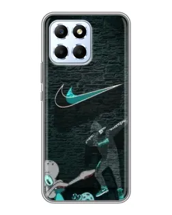 Чехол для Huawei Honor X6 с картинкой «Спортивный арт Nike»