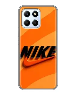 Чехол для Huawei Honor X6 с картинкой «Оранжевый драйв Nike»