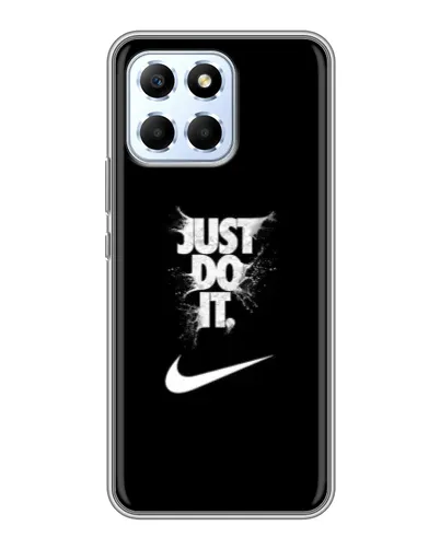 Чехол для Huawei Honor X6 с картинкой «Текстовый принт Nike»