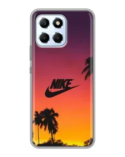 Чехол для Huawei Honor X6 с картинкой «Nike на закате солнца»