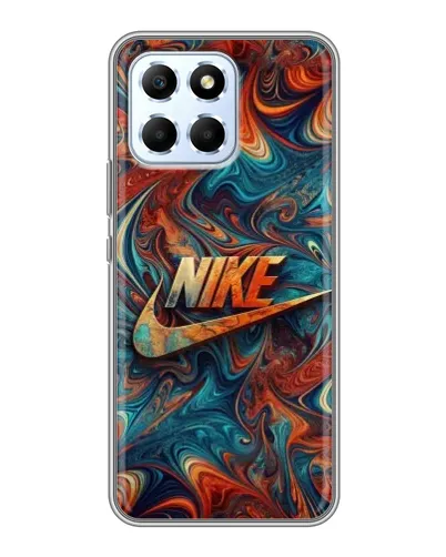 Чехол для Huawei Honor X6 с картинкой «Nike в абстракции»