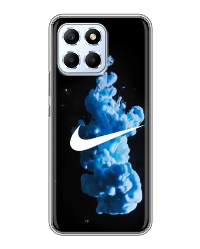 Чехол для Huawei Honor X6 с картинкой «Nike и синий дым»