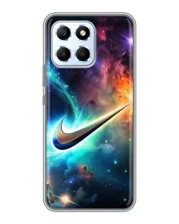 Чехол для Huawei Honor X6 с картинкой «Космический Nike Swoosh»