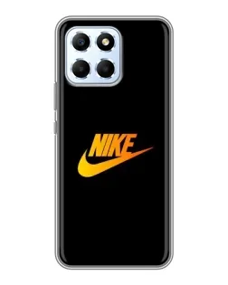 Чехол для Huawei Honor X6 с картинкой «Золотой логотип Nike»