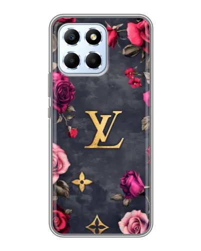 Чехол для Huawei Honor X6 с картинкой «Цветочный Louis Vuitton»