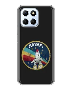 Чехол для Huawei Honor X6 с картинкой «NASA — эмблема миссии»