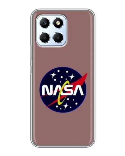 Чехол для Huawei Honor X6 с картинкой «NASA — ретро космос»