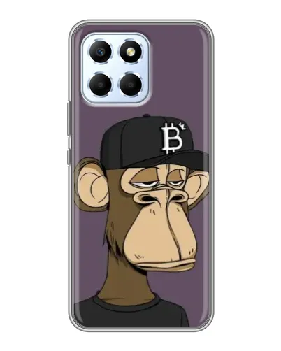 Чехол для Huawei Honor X6 с картинкой «Bored Ape в кепке» Чехол для Huawei Honor X6 с картинкой «Bored Ape в кепке»